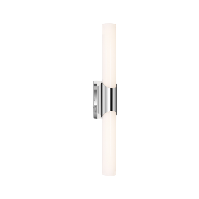 Brilo LED-Spiegelleuchte 'Klak' chromfarben/weiß 47 x 6,5 x 6,8 cm 1300 lm