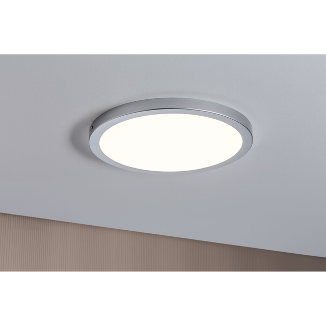 Paulmann Deckenleuchte 'Atria' 1500 lm 22 W Ø 30 cm chromfarben