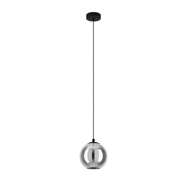 EGLO Pendelleuchte 'Ariscani' Stahl schwarz Ø 20 cm