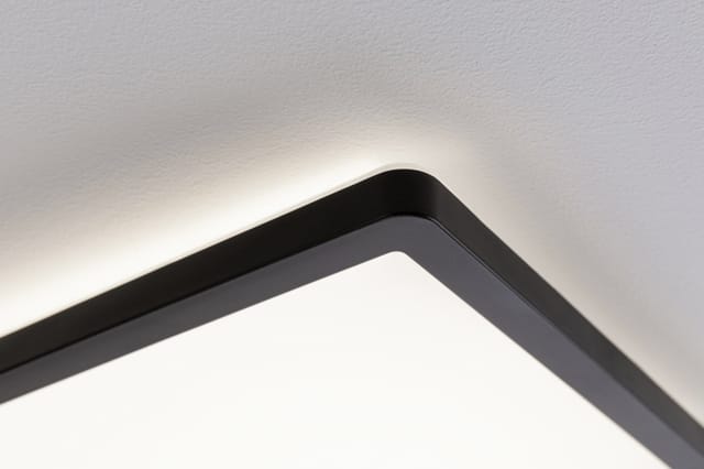 Paulmann LED-Deckenleuchte 'Atria Shine' schwarz 11,2 W 19 x 19 cm