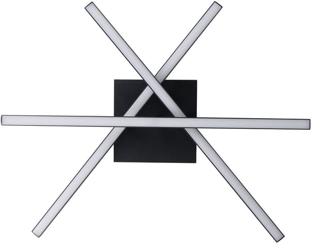 EGLO LED-Deckenleuchte 'Lasana 3' schwarz 3,5 W