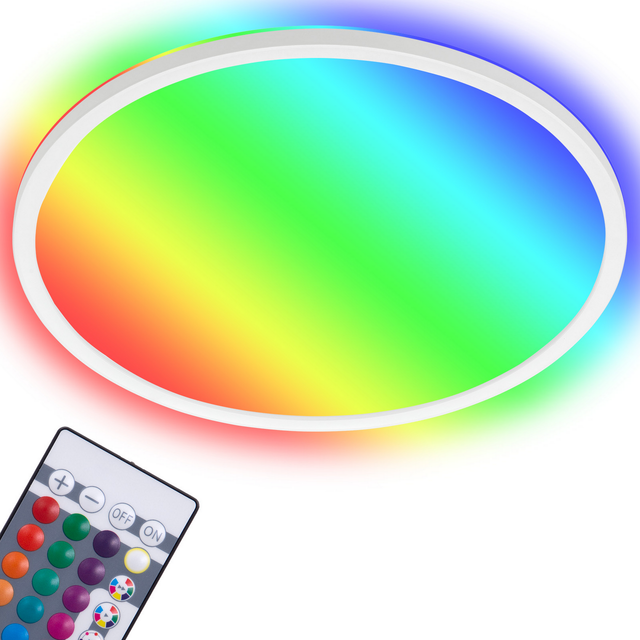 Brilo LED-Panel 'SLIM' weiß 22 W Ø 42 x 2,8 m