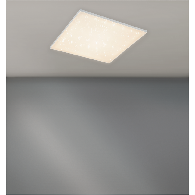 toom LED-Panelleuchte mit Sterneffekt inklusive Fernbedienung 45 x 45 cm 24 W