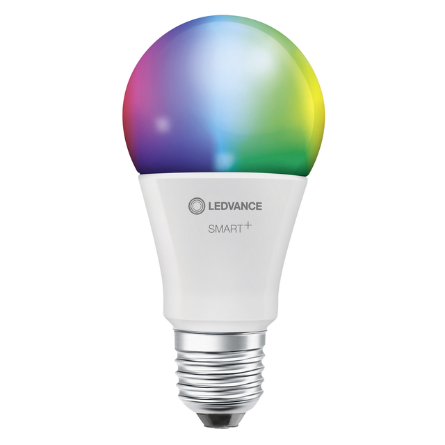 Ledvance LED-Lampe 'Smart+ WiFi CLA' RGBW 9 W E27 806 lm, dimmbar