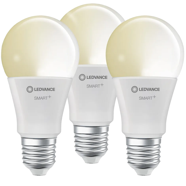 Ledvance LED-Lampe 'Smart+ WiFi Classic' warmweiß 14 W E27 1521 lm dimmbar 3er-Pack
