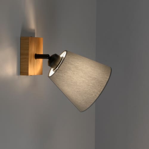 Just Light Deckenleuchte 'Green Michel' holzfarben 24 x 25,5 x 24 cm