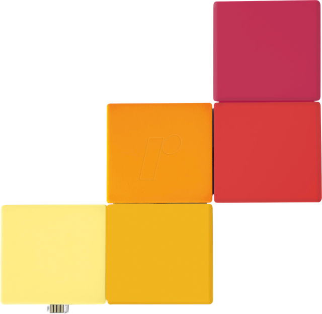 MüllerLicht Panelleuchte 'Square' RGBIC 12,5 W 6-teilig
