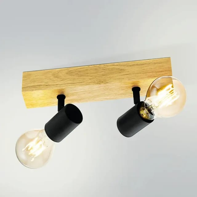 EGLO Spotleuchte 'Townshend 3' braun/schwarz 5 x 30 cm