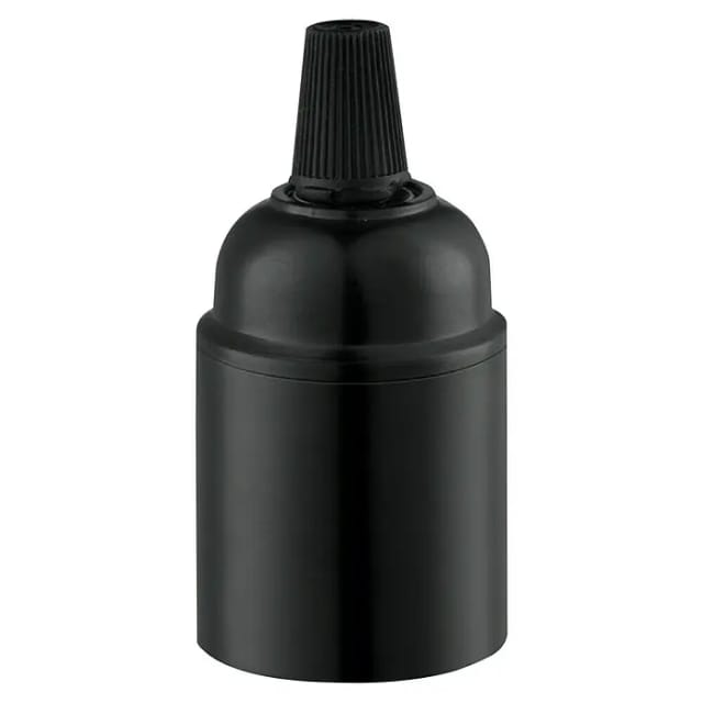Fassung 'Home Sweet Home' E27 Classic schwarz