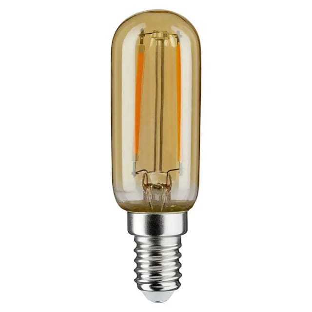 Paulmann LED Vintage Röhre 2 W E14 230 V Gold warmweiß