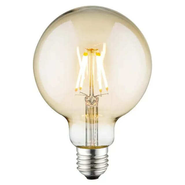 Besselink Licht LED-Leuchtmittel 'Globe Deco' amber E27 4 W 400 lm dimmbar