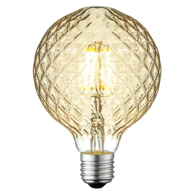 Besselink Licht LED-Leuchtmittel 'Deco' amber E27 4 W 400 lm dimmbar