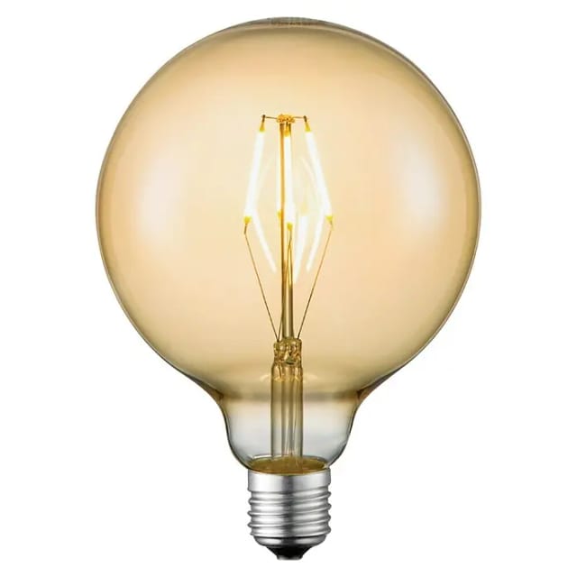 Besselink Licht LED-Leuchtmittel 'Carbon A' amber E27 4 W 400 lm dimmbar