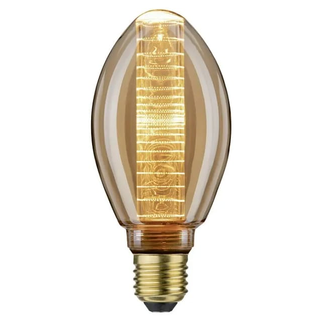Paulmann LED-Kerzenlampe B75 'Inner Glow Ring' E27 4 W (21 W), 200 lm warmgold