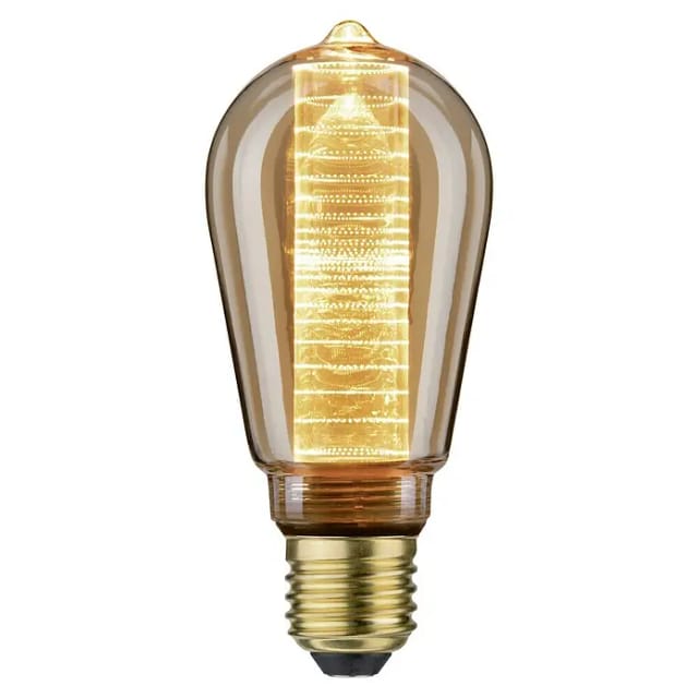 Paulmann LED-Kolbenlampe ST64 'Inner Glow Ring' E27 4 W (21 W), 200 lm warmgold