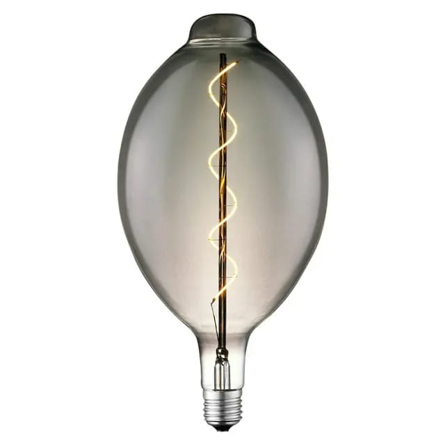 Besselink Licht LED-Leuchtmittel 'Carbon E Spiral' rauch E27 1W 20 lm dimmbar