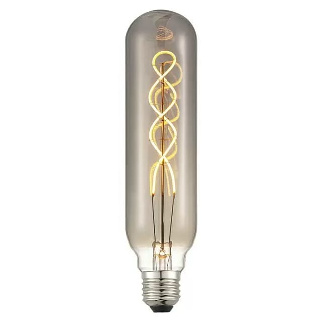 Besselink Licht LED-Leuchtmittel 'Tube Spiral' rauch 4 W 140 lm