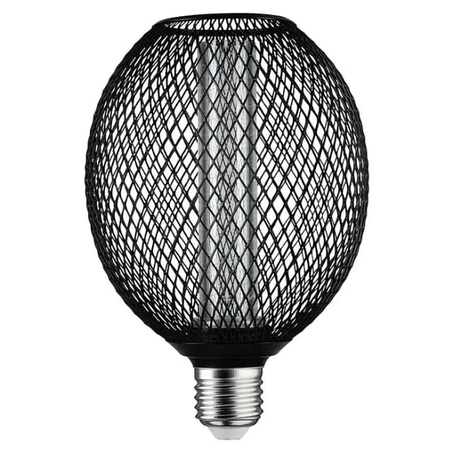 Paulmann LED-Globe 'Metallic Glow Spiral' E27 4,2 W 200 lm schwarz