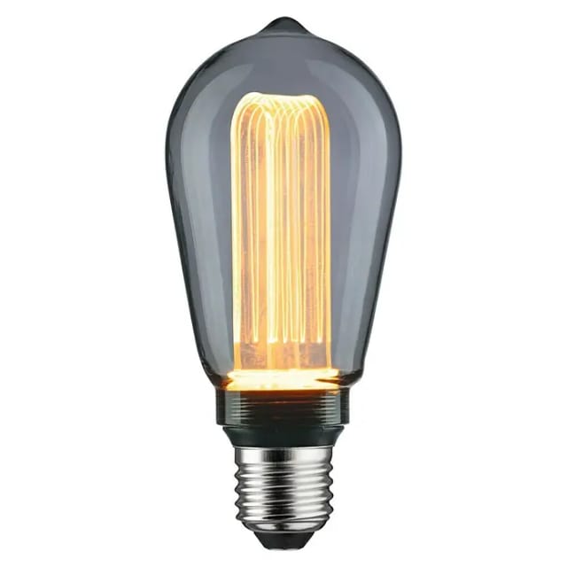 Paulmann LED-Kolben ST64 'Inner Glow Arc' E27 3,5 W 80lm goldlicht Rauchglas