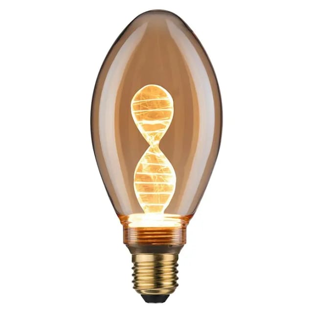Paulmann LED-Birne B75 'Inner Glow Helix' E27 3,5 W 180 lm gold