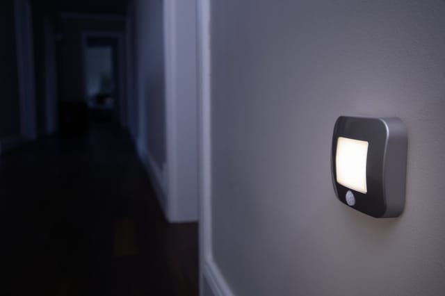 Ledvance Nachtlicht 'Nightlux Hall' silbern 8,4 cm