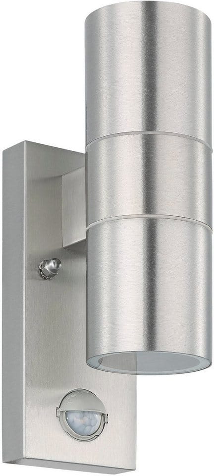 EGLO Wandleuchte 'Riga 5' GU10-LED, edelstahl