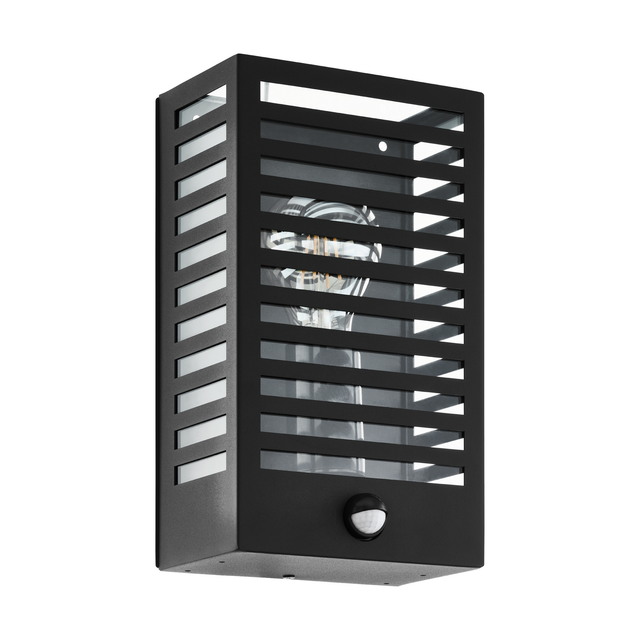 EGLO Außenwandleuchte 'Alamonte 3' schwarz E27 60 W