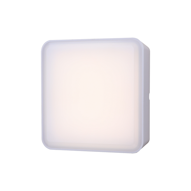 toom LED-Wandleuchte 'Warschau' weiß 15 x 15 x 5,8 cm