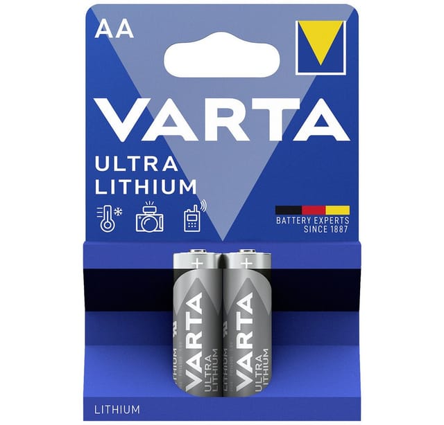 Varta Batterien Lithium AA 2 Stück