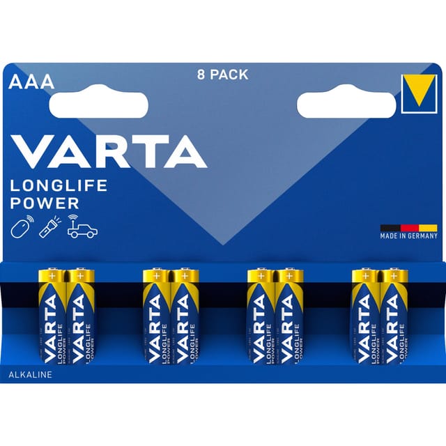 Varta Batterien "High Energy" AAA Alkaline 8 Stück