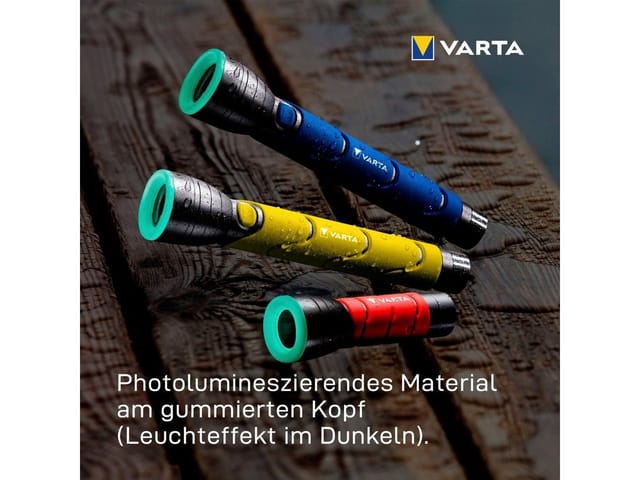 Varta LED-Taschenlampe 'Outdoor Sports F10' rot 250 lm