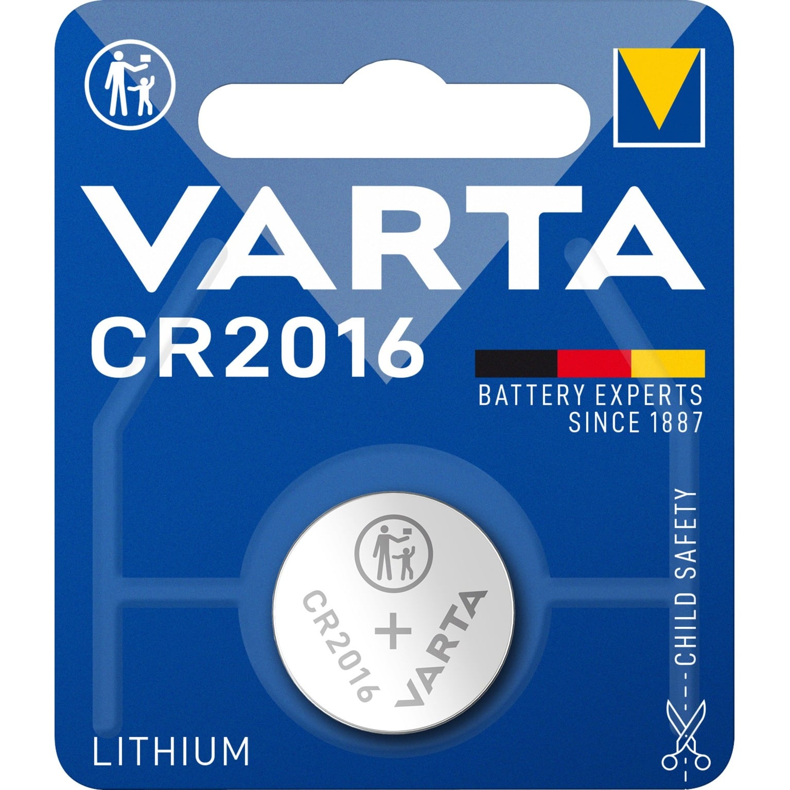 Varta Knopfzelle CR2016