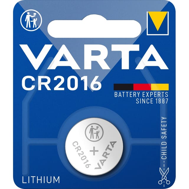 Varta Knopfzelle CR2016