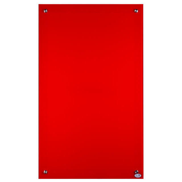 Könighaus Infrarotheizung 'Glas-Serie' rot 300 W