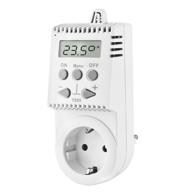 Könighaus Steckdosenthermostat 'TS05' für Infrarotheizungen
