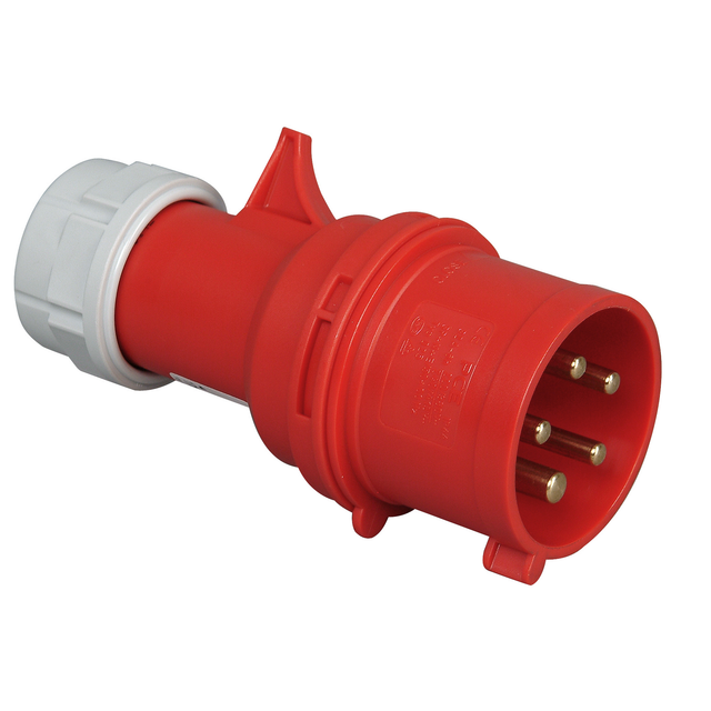 Kopp CEE-Stecker 5-polig 16 A ohne Phasenwender
