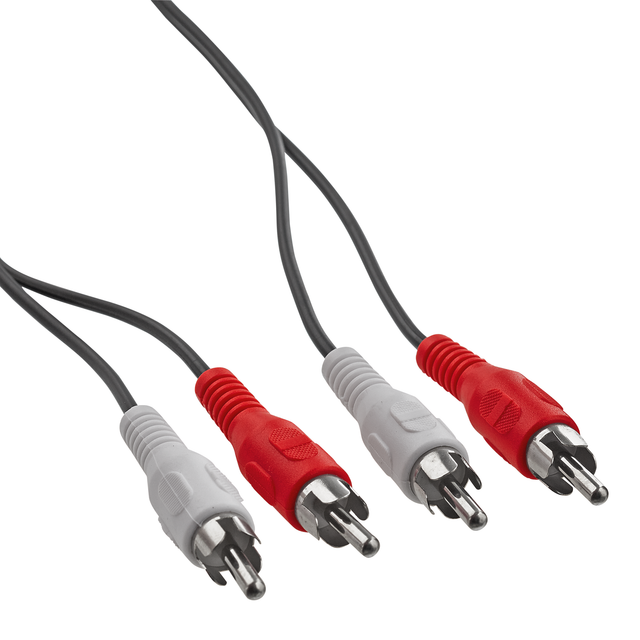 Schwaiger Cinch-Audioverbindung 2x 2 Stecker 1,5 m