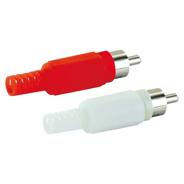 Schwaiger Cinch-Stecker 2 Stück