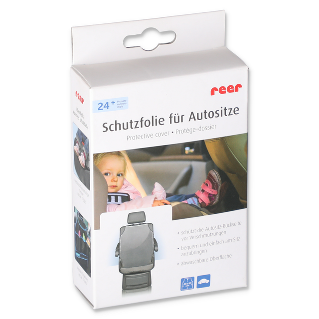 Reer Schutzfolie für Autositze transparent, 48 x 80 cm