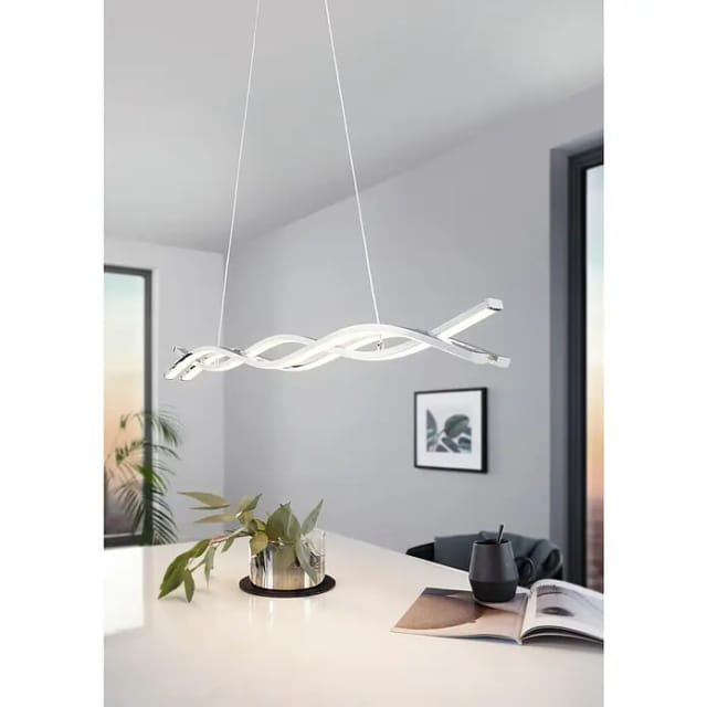 EGLO LED-Hängeleuchte 'Lasana 2' chrom 3-flammig