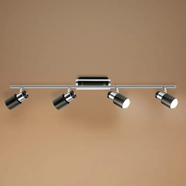 EGLO Eglo LED-Strahler 'Davida 1' schwarz 4-flammig