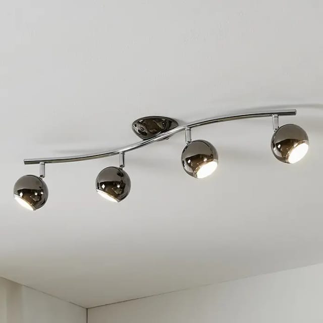 EGLO Eglo LED-Strahler 'Bimeda' schwarz 4-flammig