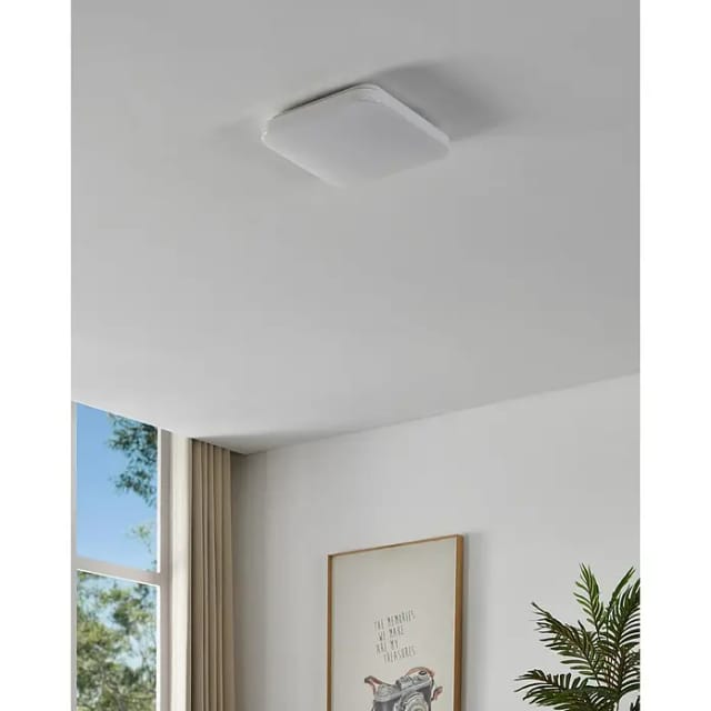 EGLO LED-Deckenleuchte 'Frania-S' 28 x 28 cm eckig