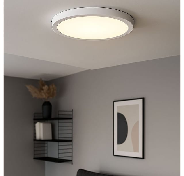 Briloner LED-Deckenleuchte 'Fire' weiß Ø 30 x 3,2 cm 2000 lm warmweiß