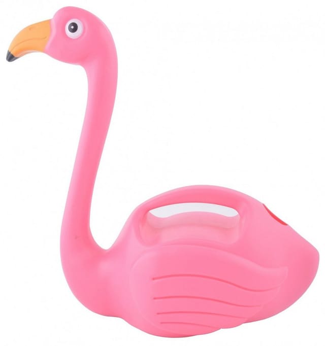 Esschert Design Flamingo Gießkanne, 28,6 x 14,4 x 30,1 cm