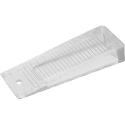 homeXpert Türkeil, Türstopper, Türfeststeller, transparent, Kunststoff, Länge 10 cm