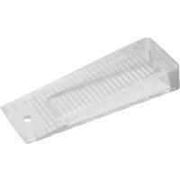 homeXpert Türkeil, Türstopper, Türfeststeller, transparent, Kunststoff, Länge 10 cm Bild 2
