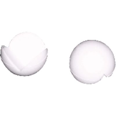 homeXpert Eckenbumms, Eckenschutz, Kantenschutz, Eckenpuffer, 25 mm, transparent, aus Kunststoff