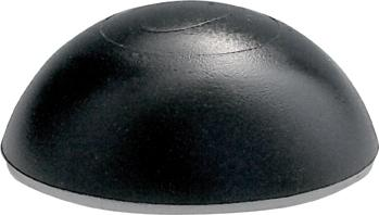 homeXpert Türpuffer HALBKUGEL schwarz, Ø 32 mm Höhe: 13 mm, aus Kunststoff