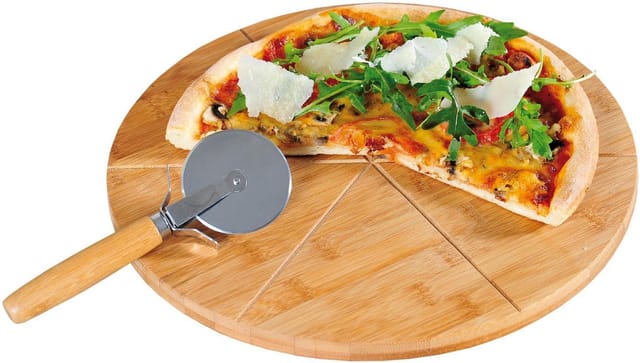 Kesper Pizzateller, Bambus, FSC, 32 cm